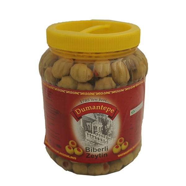 Yeşil Biberli Zeytin 2 kg
