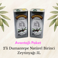 2'li Dumantepe Natürel Birinci Zeytinyağı Avantaj Paketi